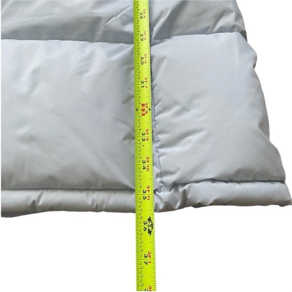 NWT Calvin Klein Long Light Blue Puffer Coat – XL - Picture 10 of 13